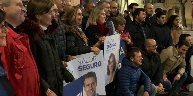Guarinos pide el voto de los guadalajareños para el PP como un valor seguro para garantizar una España fuerte y unida