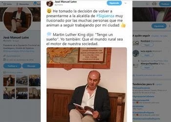 José Manuel Latre se presenta a la reelección para seguir siendo alcalde de Sigüenza