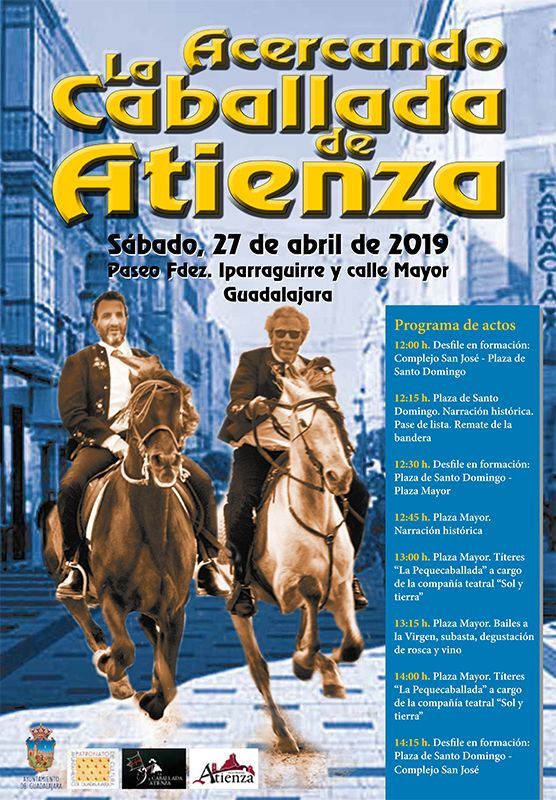 La Caballada de Atienza se acerca este sábado, 27 de abril, a Guadalajara