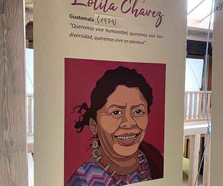 La exposición, ‘Defensoras’, en el Centro de la Mujer de Sigüenza hasta el próximo 29 de abril