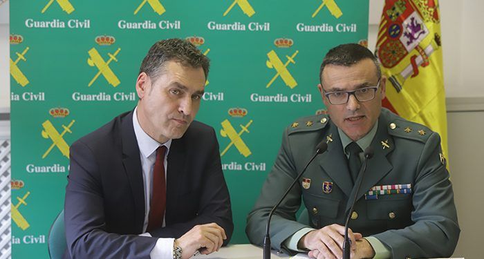 La Guardia Civil desmantela una organización criminal responsable de más de 100 robos en establecimientos hosteleros, viviendas y vehículos en la provincia de Guadalajara