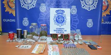 La Policía Nacional detiene a dos hermanos que suministraban droga a jóvenes universitarios de Guadalajara