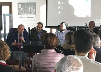 Latre participa en Brihuega en la inauguración de la jornada técnica sobre despoblación del Colegio de Arquitectos