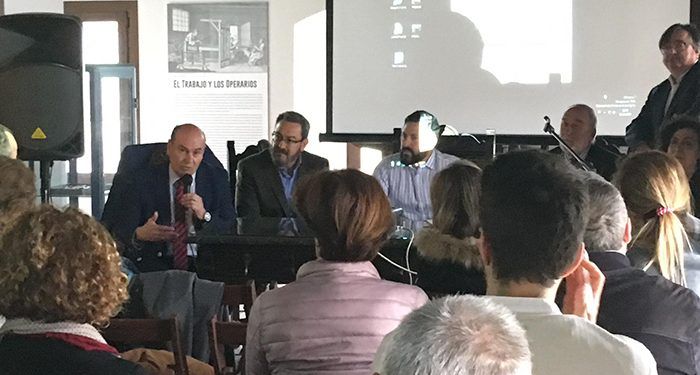 Latre participa en Brihuega en la inauguración de la jornada técnica sobre despoblación del Colegio de Arquitectos