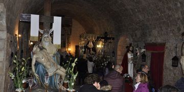 Máxima expresión de religiosidad y emoción en la Semana Santa de Brihuega