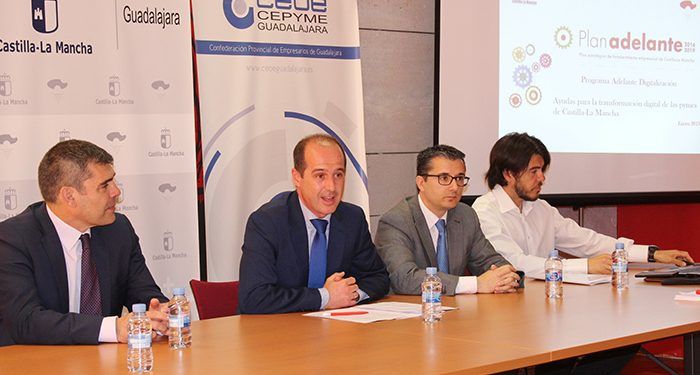 Más de 40 empresarios y emprendedores de la provincia de Guadalajara participan en la jornada informativa sobre ayudas a la digitalización empresarial