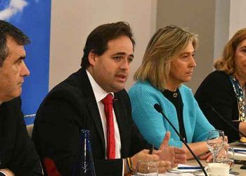 Núñez trabajará para romper el efecto frontera de Guadalajara con Madrid y aprovechar las oportunidades que ofrece a la provincia ser la puerta de Europa en España