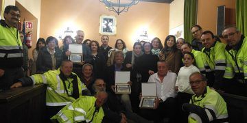 Sigüenza homenajea a tres trabajadores municipales con motivo de su jubilación