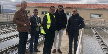 Una delegación de Jordania se interesa por el trabajo realizado en la potabilizadora de la MAS
