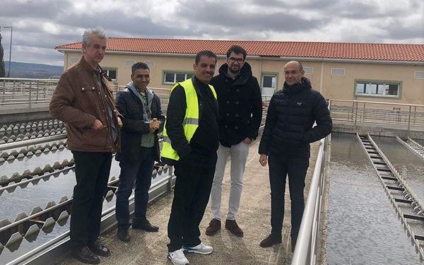 Una delegación de Jordania se interesa por el trabajo realizado en la potabilizadora de la MAS
