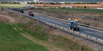 Unión de Uniones de Castilla-La Mancha y las Plataformas movilizan a los agricultores en Toledo para defender su trabajo y su futuro