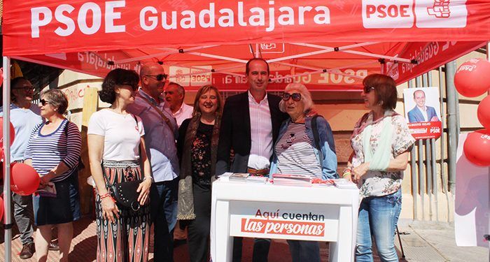 Alberto Rojo priorizará la limpieza cuando sea alcalde para que Guadalajara deje de ser una de las ciudades más sucias de España