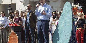 Arranca la II Feria de la Ciencia y Tecnología Interescolar en la Plaza Mayor de Guadalajara