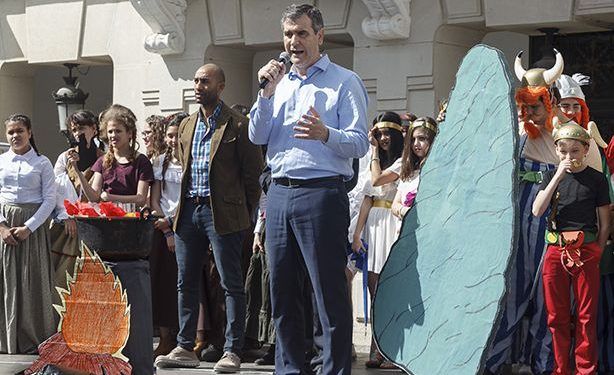 Arranca la II Feria de la Ciencia y Tecnología Interescolar en la Plaza Mayor de Guadalajara