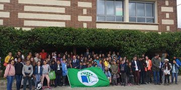 Diez centros escolares reciben la  ‘Bandera Verde’ dentro del proyecto Ecoescuelas que promueve la Diputación de Guadalajara