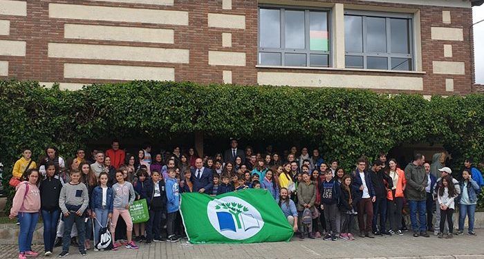 Diez centros escolares reciben la  ‘Bandera Verde’ dentro del proyecto Ecoescuelas que promueve la Diputación de Guadalajara