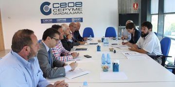 El Comité de Dirección de la patronal alcarreña traslada a los candidatos de AIKE las demandas de los empresarios de Guadalajara
