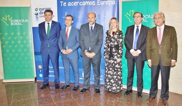 Eurocaja Rural acoge el acto institucional por el Día de Europa Eurocaja Rural acoge el acto institucional por el Día de Europa