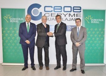 Eurocaja Rural y CEOE-CEPYME Guadalajara renuevan su apuesta por el desarrollo y crecimiento empresarial