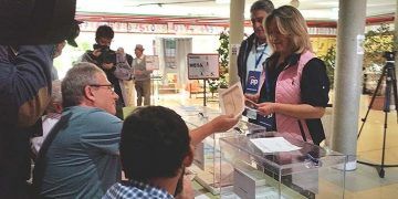 Guarinos apela al “voto responsable y útil, porque hoy decidimos el futuro que queremos para España, Castilla-La Mancha y Guadalajara”