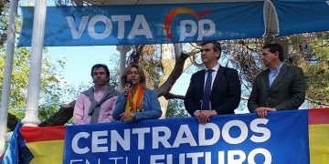 Guarinos y Román piden del voto para el PP, “el único que garantiza un futuro mejor para Guadalajara y para Castilla-La Mancha”