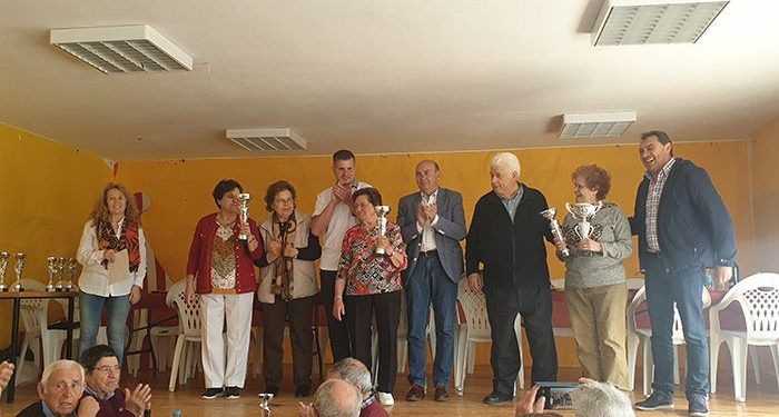 Latre felicita a los ganadores y participantes de la XIX edición de los Bolos Billa en Auñón que organiza la Diputación y  la Federación de Jubilados