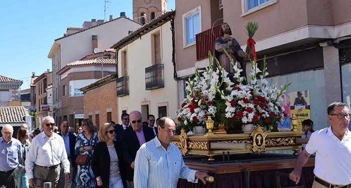 Los agricultores de Cabanillas festejan a su patrón