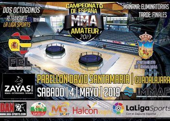 Más de 200 participantes se dan cita en el Campeonato de España  Senior de MMA  Amateur en el David Santamaría de Guadalajara