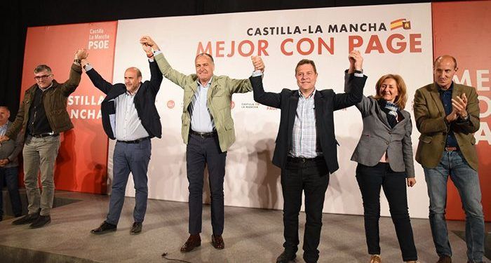 Page pedirá este domingo a Pedro Sánchez “enterrar” el trasvase Tajo-Segura