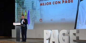 Page recuerda a Podemos en Guadalajara, este martes 21 de mayo, que él “no es el enemigo” sino Cospedal