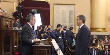 Silvia Valmaña y Antonio Román juran como diputada y senador en representación de la provincia de Guadalajara
