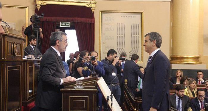Silvia Valmaña y Antonio Román juran como diputada y senador en representación de la provincia de Guadalajara