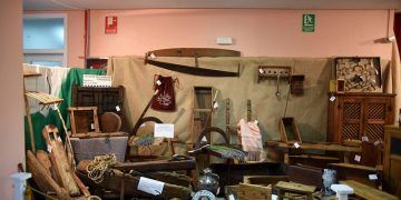 Abierta la Exposición de Artesanía de fin de curso de la Escuela de Folklore de la Diputación de Guadalajara