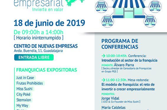 Arranca la I Edición de Guadafranquicia el próximo 18 de junio