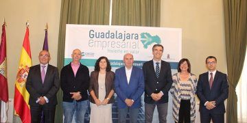 Diputación, Ayuntamiento y CEOE-Cepyme Guadalajara renuevan el proyecto “Guadalajara Empresarial”