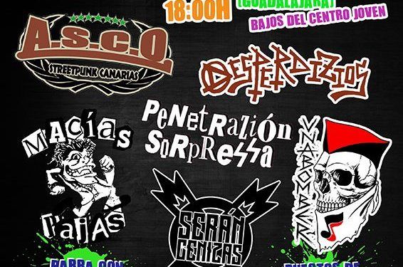 El II Patata Rock Fest, este sábado 22 en el Centro Joven de Cabanillas