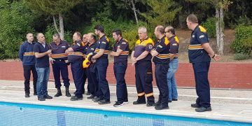 La Escuela de Protección Ciudadana forma a voluntarios de Protección Civil en la prevención de riesgos y accidentes en piscinas