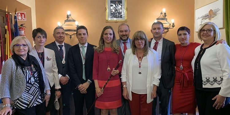 María Jesús Merino ya es la primera alcaldesa de la historia de Sigüenza