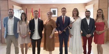 Salinas firma el Decreto de reparto de concejalías del Ayuntamiento de Cabanillas, con un Equipo de Gobierno exclusivamente del PSOE