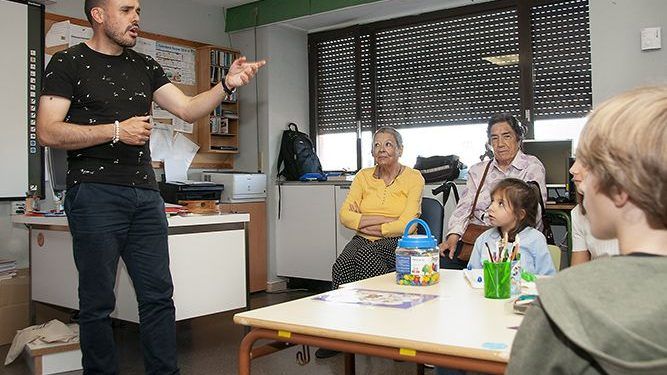 Un año más, el Maratón de los Cuentos de Guadalajara dejó escuchar en el Hospital sus primeras historias, antes de su arranque oficial