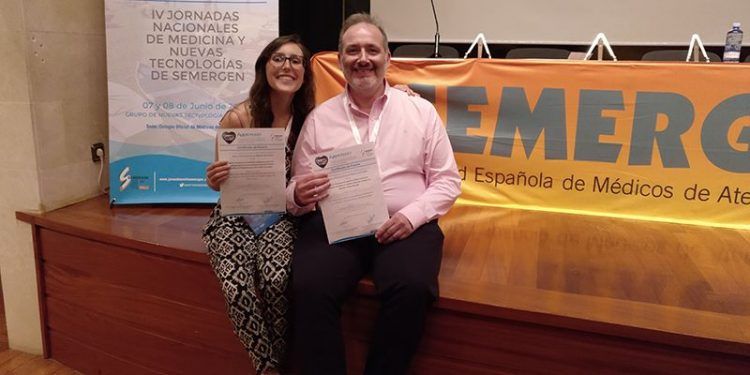 Un médico y una residente del Centro de Salud de Azuqueca de Henares, premiados en unas jornadas de Nuevas Tecnologías de Semergen