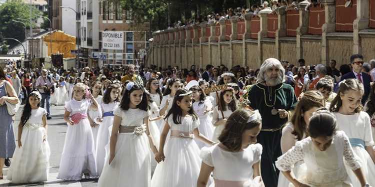 Espectacular procesión del Corpus Christi en Guadalajara