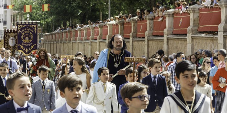Espectacular procesión del Corpus Christi en Guadalajara
