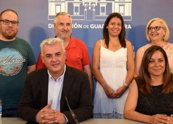 El equipo de Gobierno de la Diputación de Guadalajara se estructura en cinco grandes áreas, cada una coordinada por una vicepresidencia