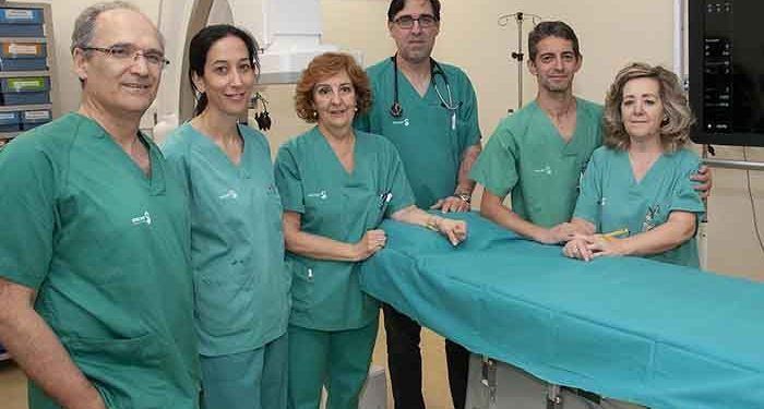 El servicio de Cardiología del Hospital de Guadalajara incorpora una técnica para el cierre de comunicaciones entre aurículas mediante dispositivos percutáneos El servicio de Cardiología del Hospital de Guadalajara incorpora una técnica para el cierre de comunicaciones entre aurículas mediante dispositivos percutáneos