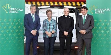 Eurocaja Rural dona 2.000 kilos de alimentos a Cáritas procedentes de su ‘Desafío’