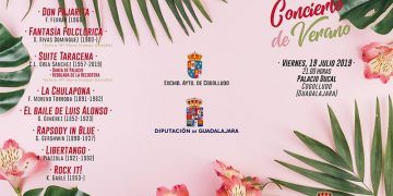 La Banda de Música de la Diputación de Guadalajara ofrecerá tres conciertos este fin de semana