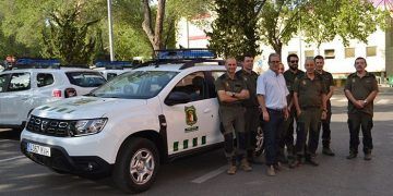 Los agentes medioambientales de Guadalajara disponen de cinco nuevos vehículos