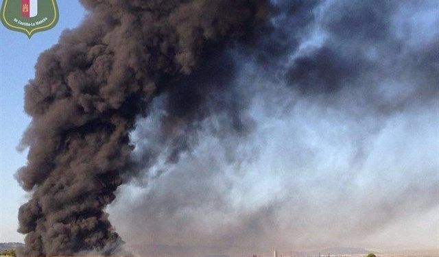 Susto en Alcolea del Pinar: controlado un incendio agrícola en media hora