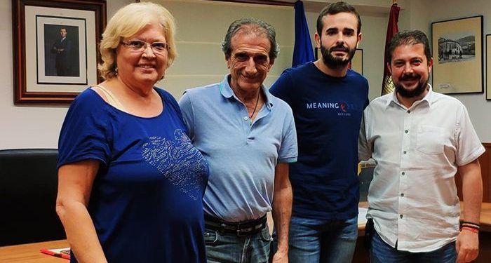 Borja Castro, alcalde de Alcocer, nuevo presidente de la mancomunidad de Aguas; Francisco Pérez Torrecilla, vocal en la Comisión de Explotación del Trasvase